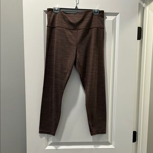 Athleta Brown Elation Space Dye 7/8 Tight